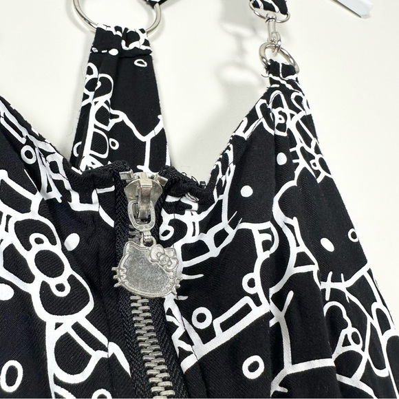 Hello Kitty Dolls Kill Shadow Dimension Pinafore Overall Mini Dress - Picture 3 of 13